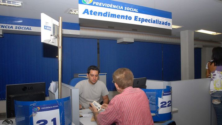 Posto de atendimento do INSS