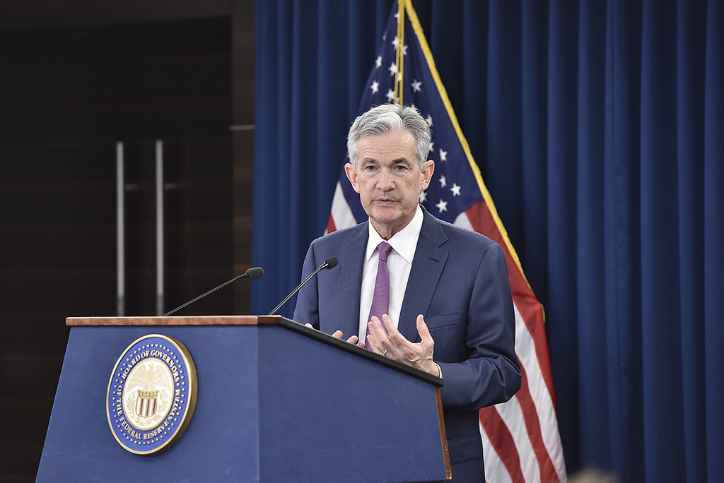 Jerome Powell, presidente do Fed