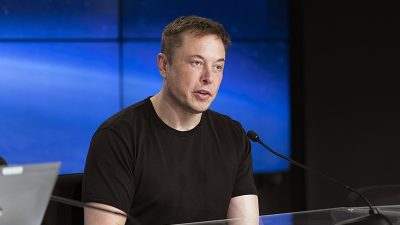 O bilionário Elon Musk, CEO da Tesla