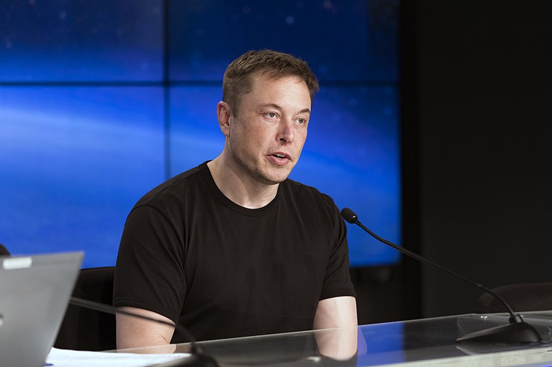O bilionário Elon Musk, CEO da Tesla