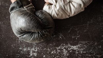 Luva de boxe