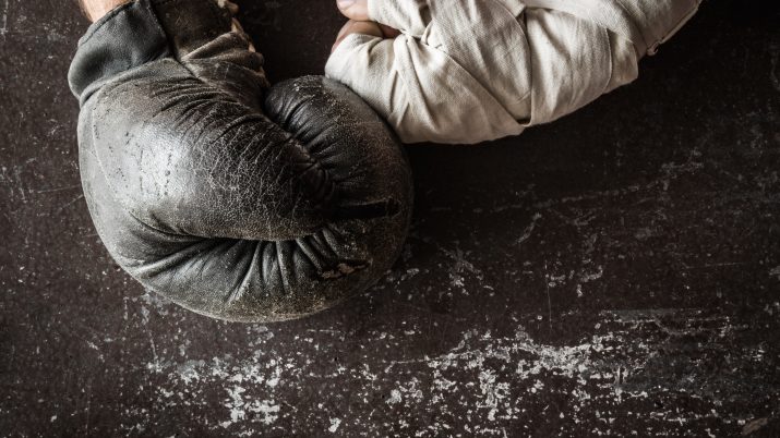 Luva de boxe