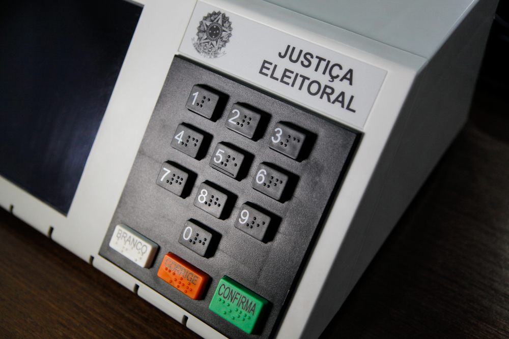 urna eletrônica brasileira para as eleições de 2022