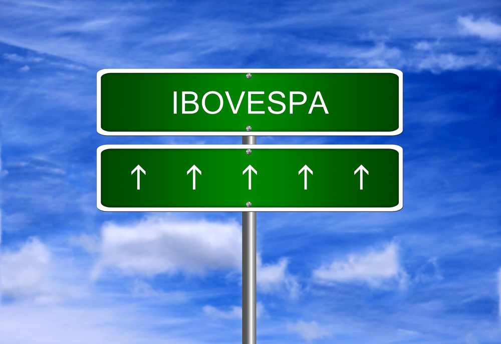 Placa indica alta no Ibovespa