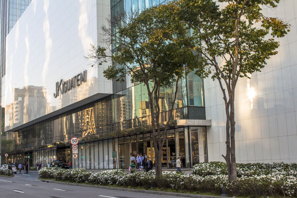 Fachada do shopping JK Iguatemi