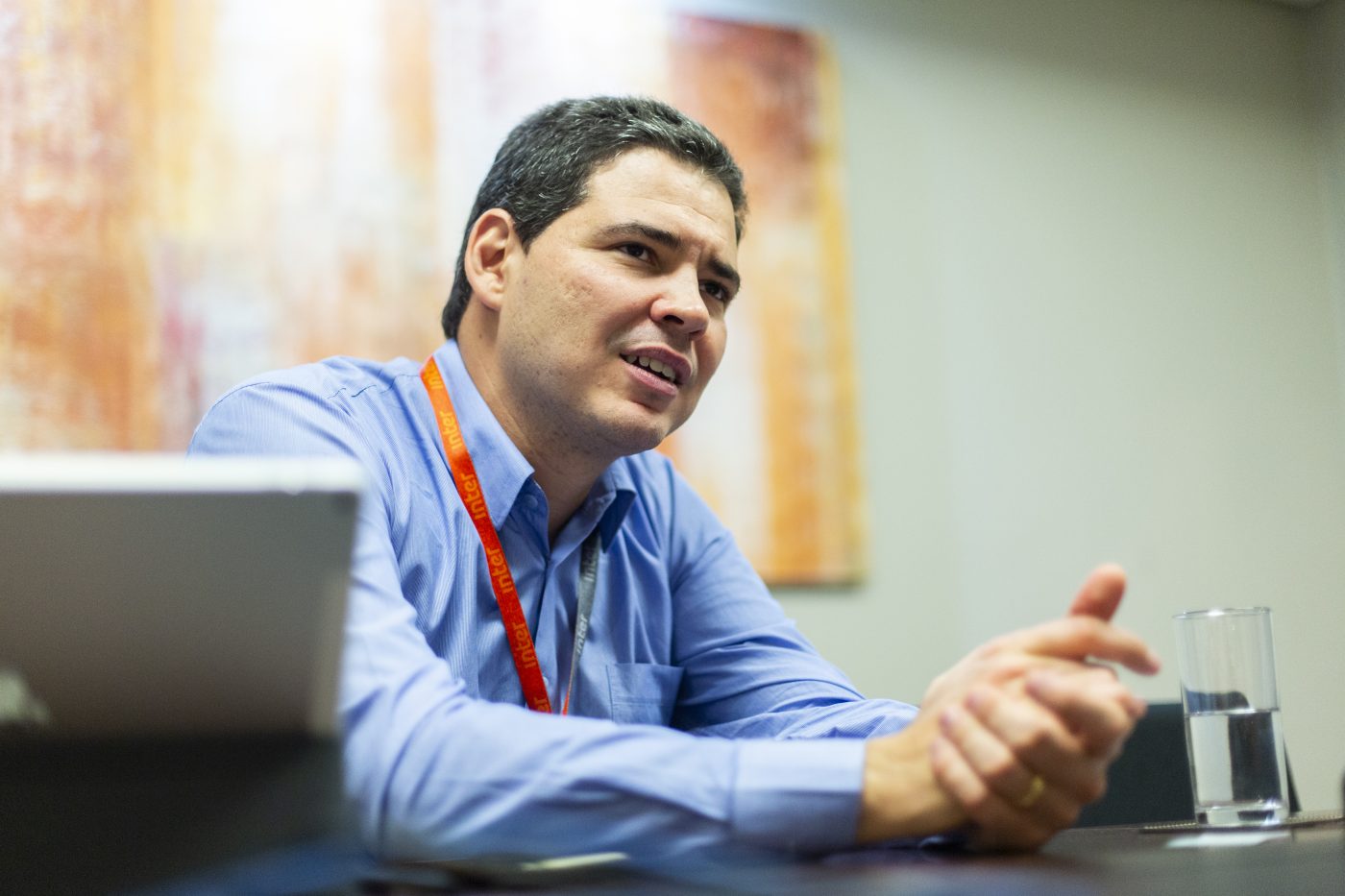 Retrato do presidente do Banco Inter, João Vitor Menin