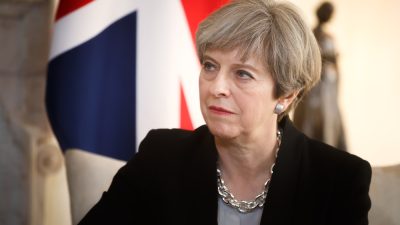 Theresa May, primeira-ministra britânica