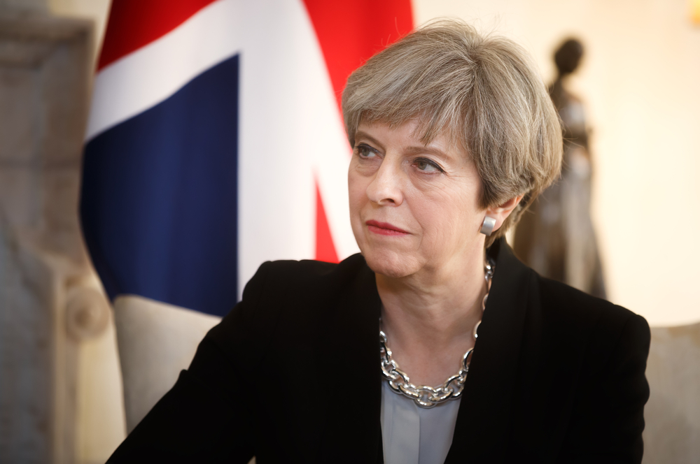 Theresa May, primeira-ministra britânica