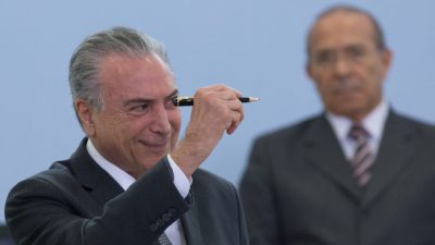O ex-presidente Michel Temer