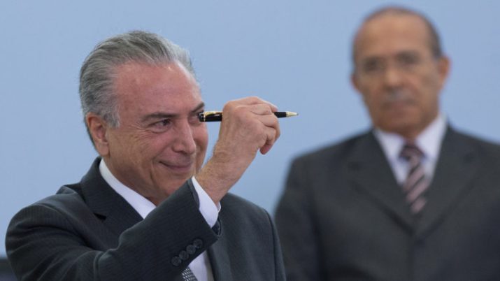 O ex-presidente Michel Temer