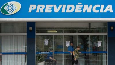 Fachada de posto de atendimento da Previdência Social