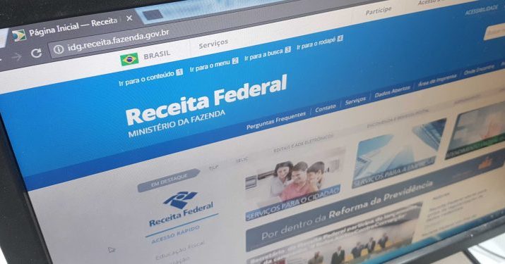 Site da Receita Federal para declaração do imposto de renda