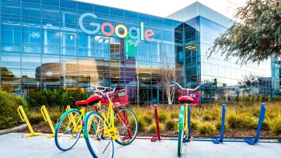 Sede do Google em Mountain View, na Califórnia