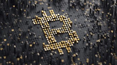 Imagem: arte bitcoin