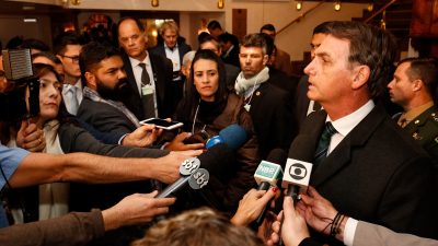 Jair Bolsonaro em Davos no WEF 2019