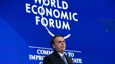 Jair Bolsonaro Davos 22 01 19