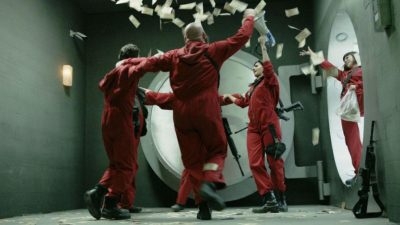 Cena da série “La Casa de Papel”, da Netflix