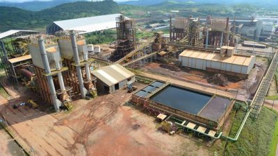 Vista aérea da unidade operacional Onça Puma, em Ourilândia do Norte (PA)