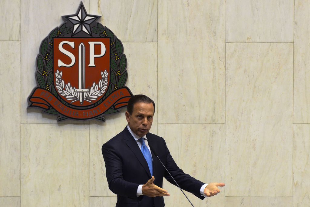 Cerimônia da posse do governador João Dória na Assembleia Legislativa do Estado de São Paulo (Alesp)