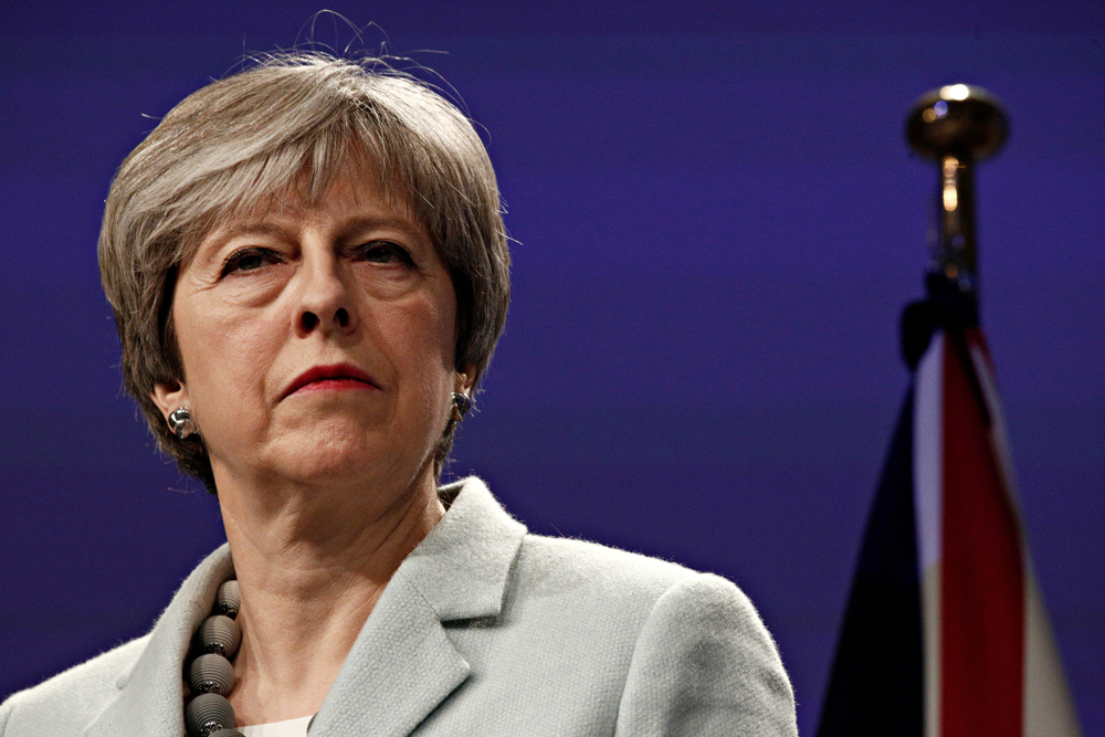 Theresa May, primeira-ministra do Reino Unido