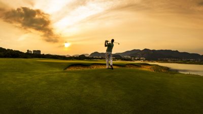 Campo Olímpico de Golfe (RJ). Foto de Equipe COG