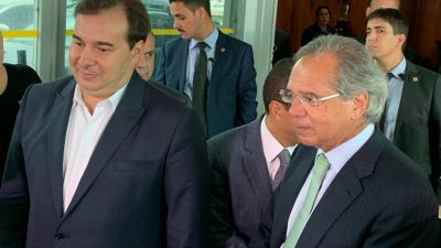 Rodrigo Maia e Paulo Guedes 05 02 19