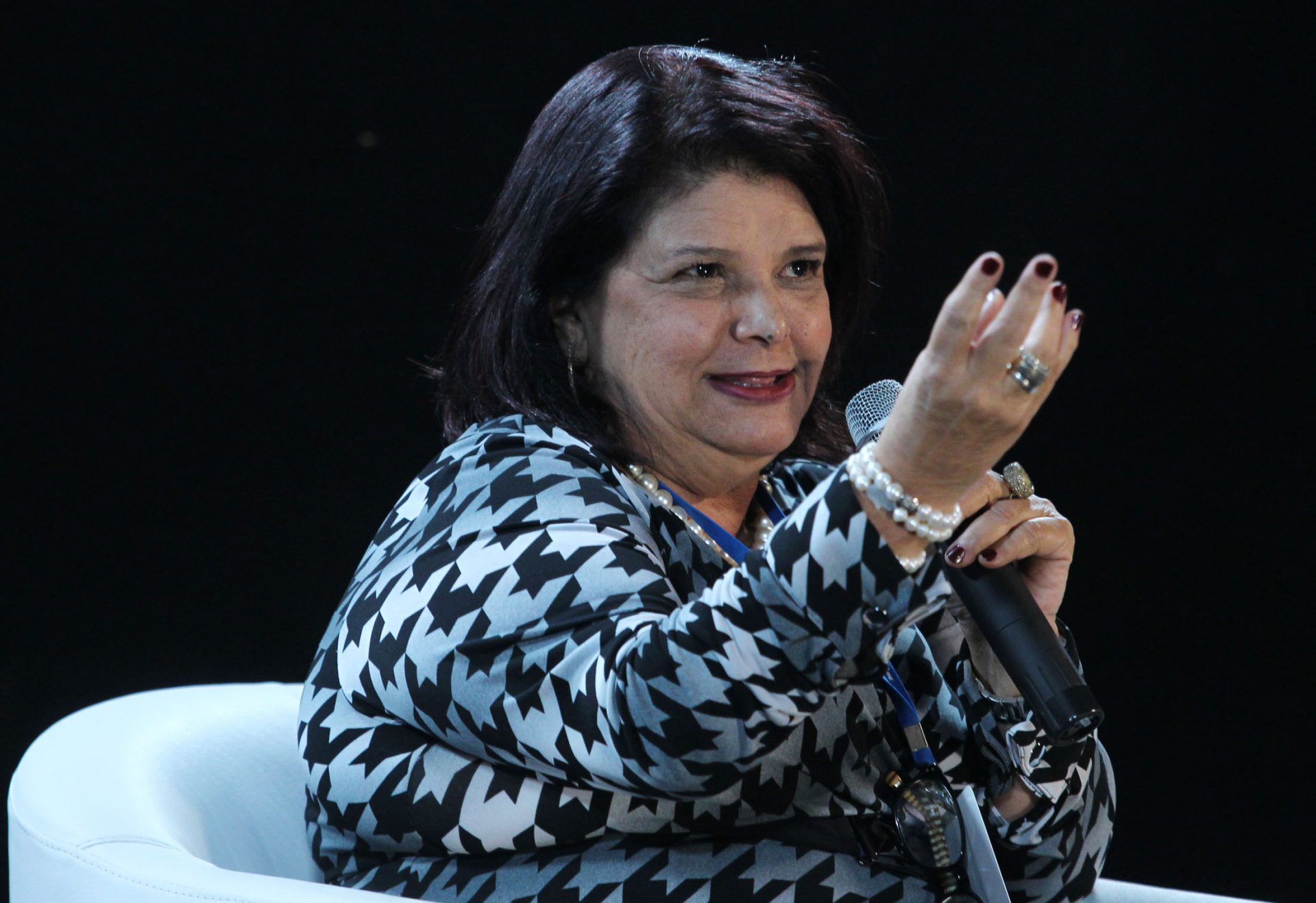 A empresária Luiza Helena Trajano, presidente do conselho de administração do Magazine Luiza