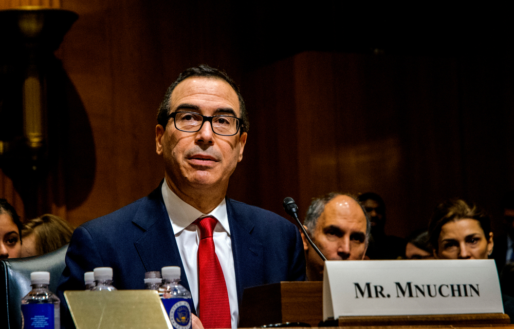 Steven Mnuchin, Estados Unidos