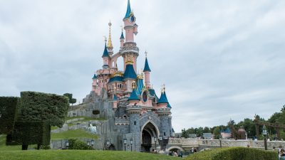 Castelo da Disney em Paris