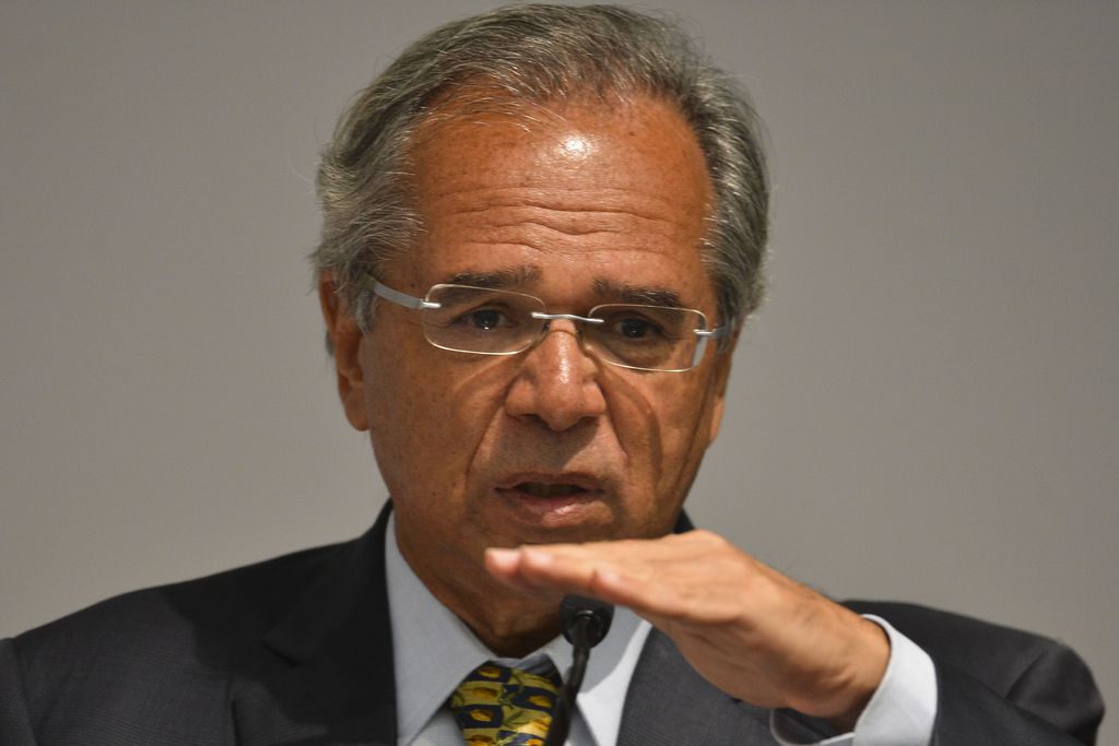 O ministro da Economia, Paulo Guedes