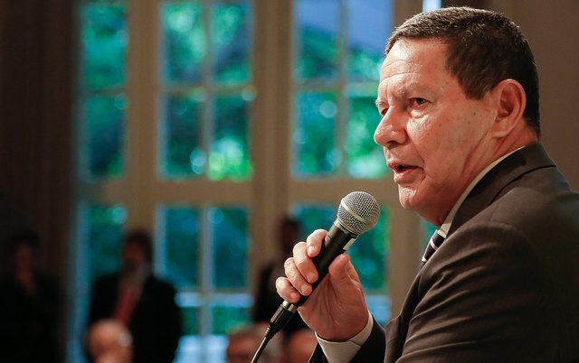 Hamilton Mourão, vice-presidente da República
