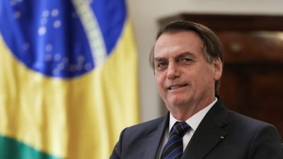 O presidente Jair Bolsonaro