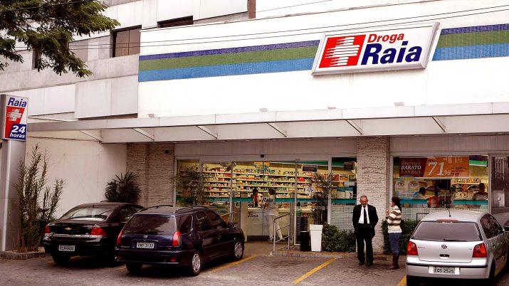 Fachada da Droga Raia, localizada na Avenida Sumaré, bairro de Perdizes.