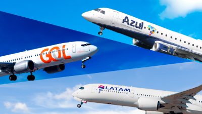 Latam – Gol – Azul