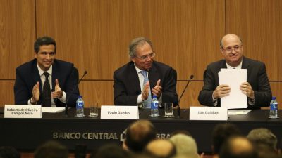 Roberro Campos Neto Paulo Guedes Ilan Goldfajn