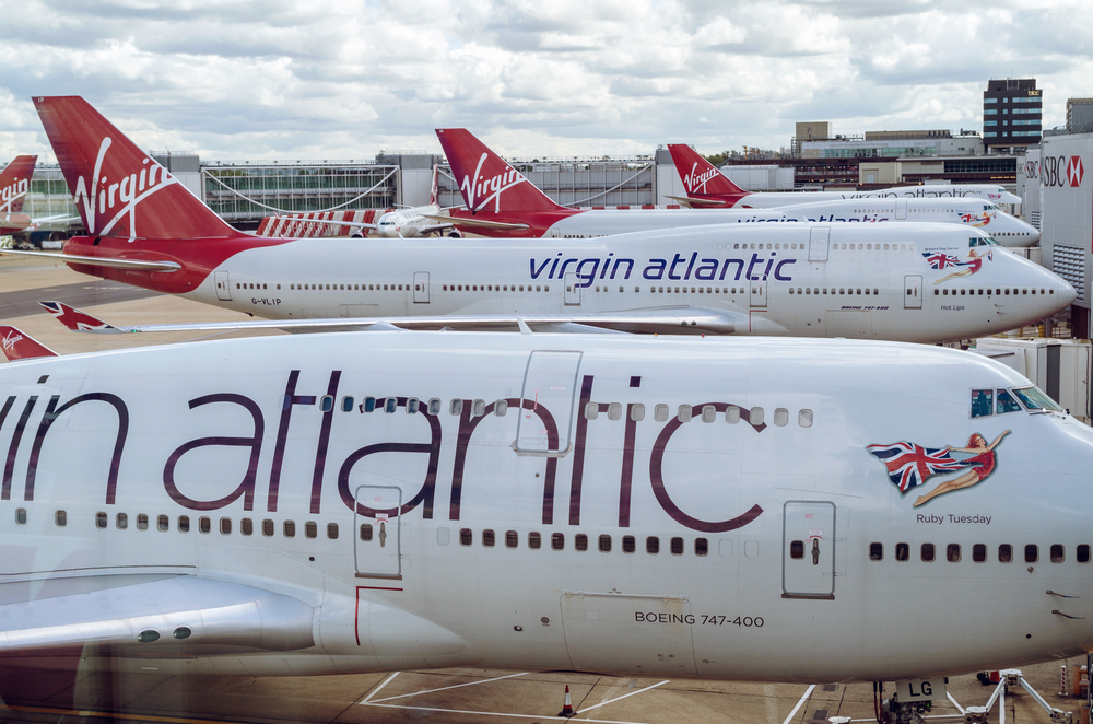 Avião da Virgin Atlantic