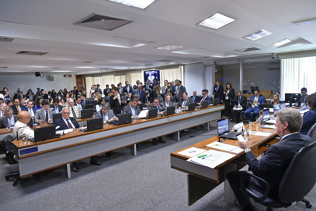 Plenário da Comissão de Constituição e Justiça do Senado
