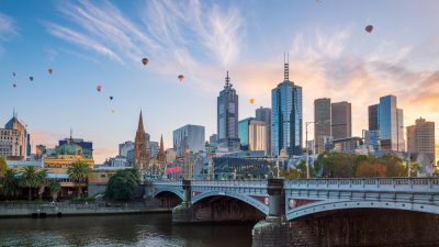 Melbourne, na Austrália