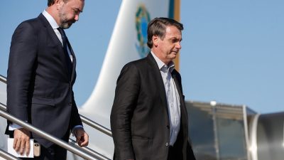 Jair Bolsonaro visita a cidade de Dallas, nos Estados Unidos