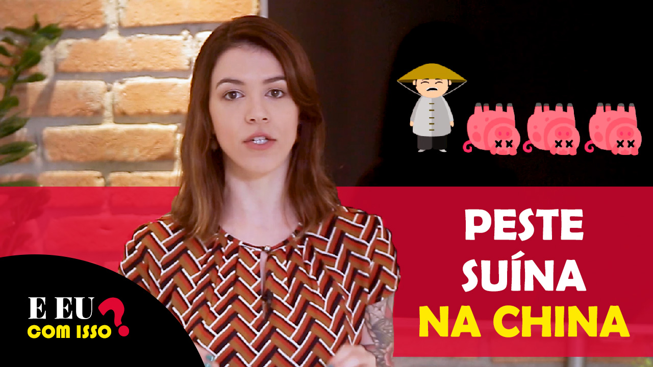 Capa do vídeo sobre como os porcos chineses podem afetar o seu bolso