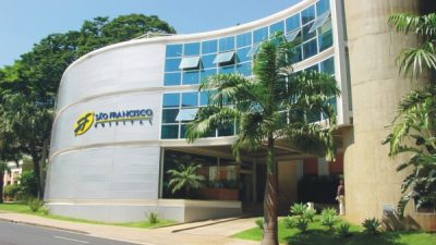 Fachada do Hospital São Francisco, em Ribeirão Preto (SP)
