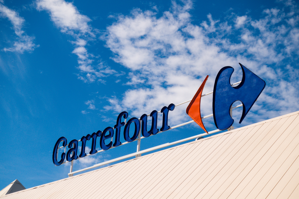 letreiro do carrefour