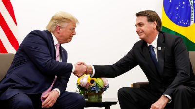 Donald Trump e Jair Bolsonaro
