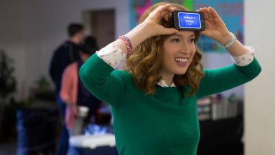 Cena de Unbreakable Kimmy Schmidt, produção da Netflix