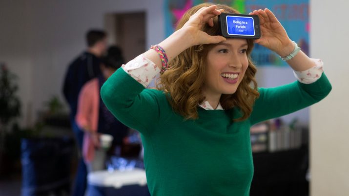 Cena de Unbreakable Kimmy Schmidt, produção da Netflix