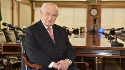 Lázaro de Mello Brandão, ex-presidente do Conselho do Bradesco.