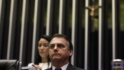 O presidente Jair Bolsonaro