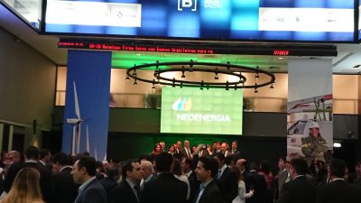 Cerimônia do IPO da Neoenergia