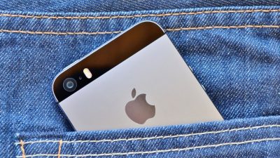 Foto de um iPhone da Apple