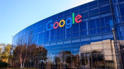 Sede do Google. A empresa é controlada pela Alphabet (GOGL34)